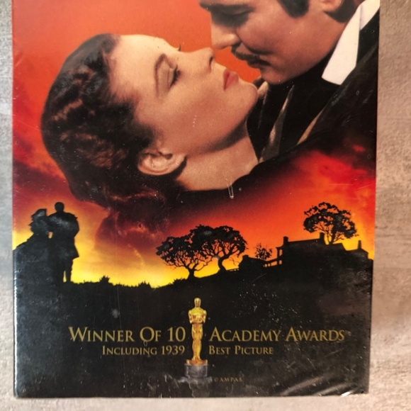 Gone With the Wind VHS Tapes 1998 MGM Factory Sealed Double Cassette Remastered - Picture 4 of 9